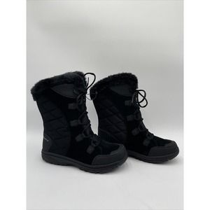 Columbia womens Ice Maiden II Snow Boot, Black Size 9